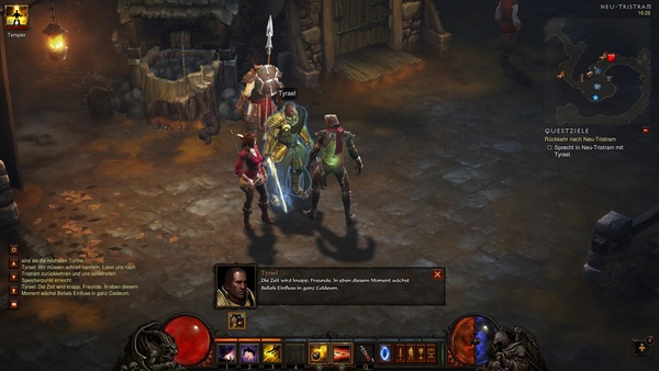 Diablo 3 - Komplettlösung : Gespräch mit Tyrael.