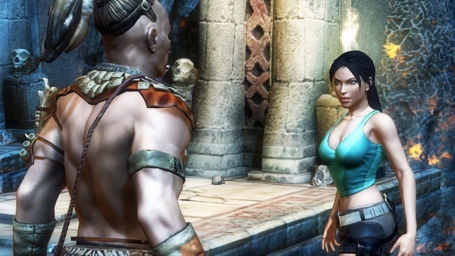 Lara Croft an The Guardian Of Light: 2 players by doppeL 