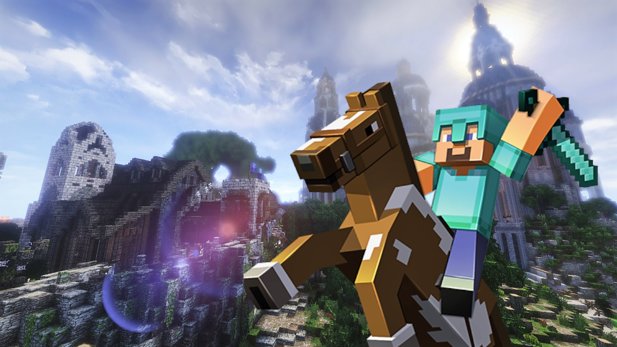 The role-playing server Lyria lets you experience a touch of WoW in the block game, quasi »World of Minecraft«.