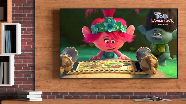 Trolls World Tour will be Universal's first screen film to launch simultaneously with the cinema via streaming service. (Image source: Universal Pictures)